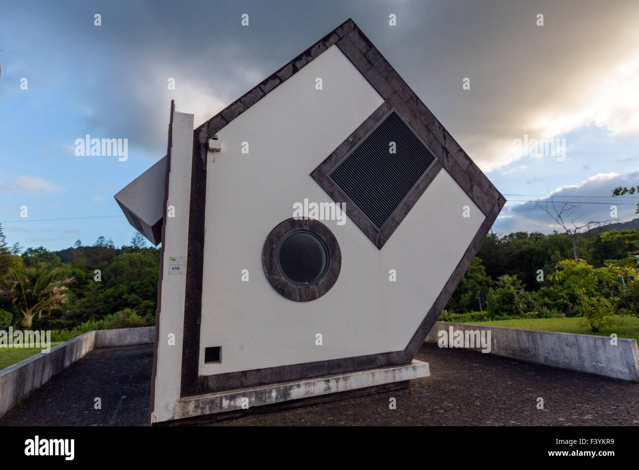 Upside down house in Furnas, São Miguel, Azores Stock Photo Alamy