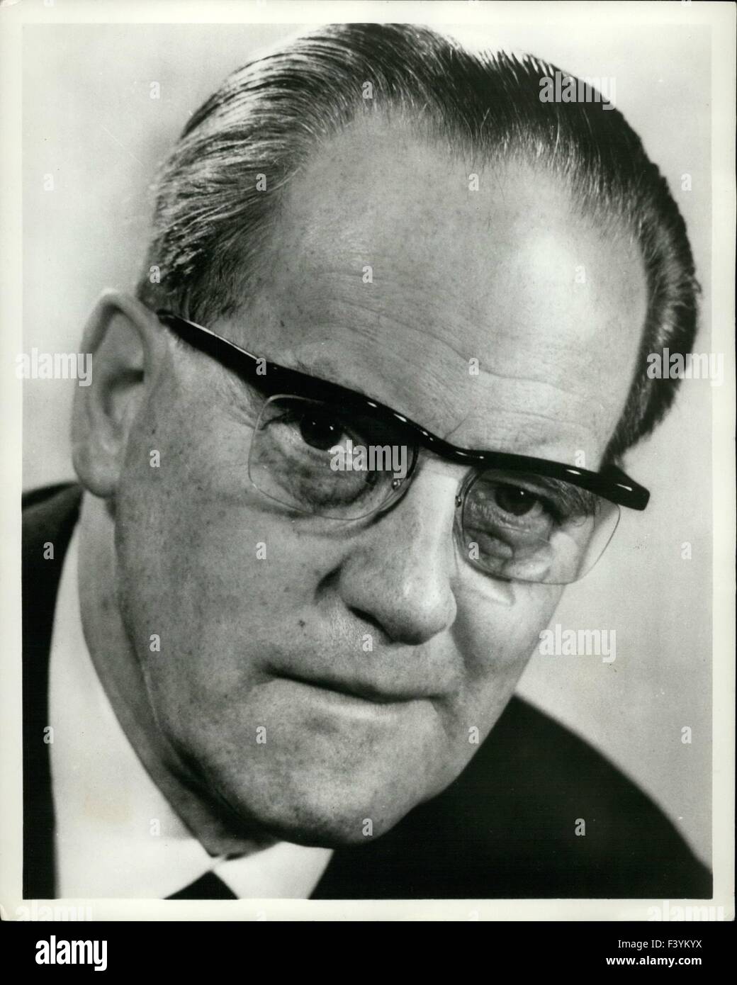 Feb. 24, 1968 Herbert Wehner (SPD) Federal Minister for AllGerman