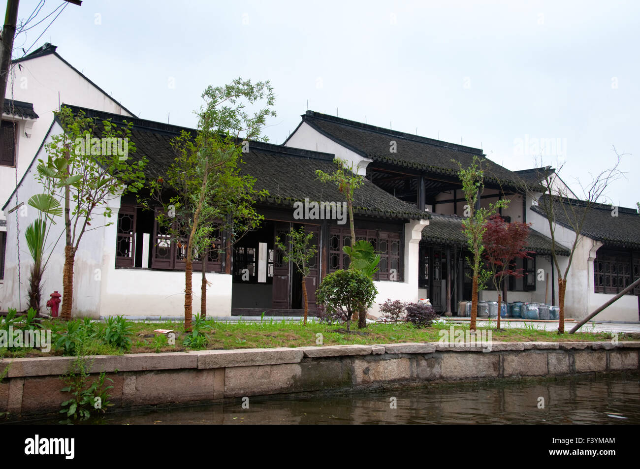 The water town in China Stock Photo