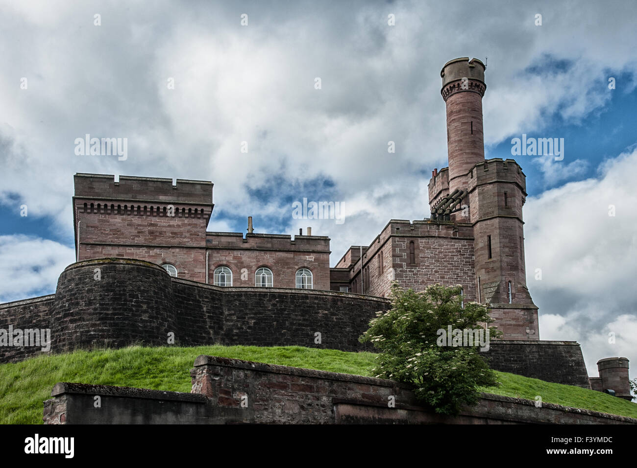 inverness castle Stock Photo