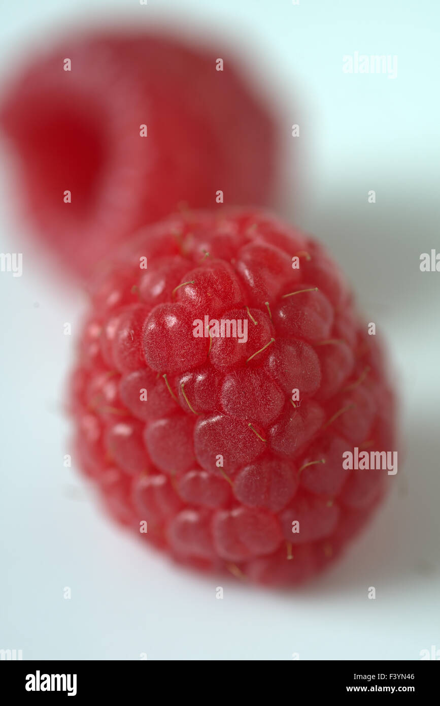 Two raspberries hi-res stock photography and images - Alamy