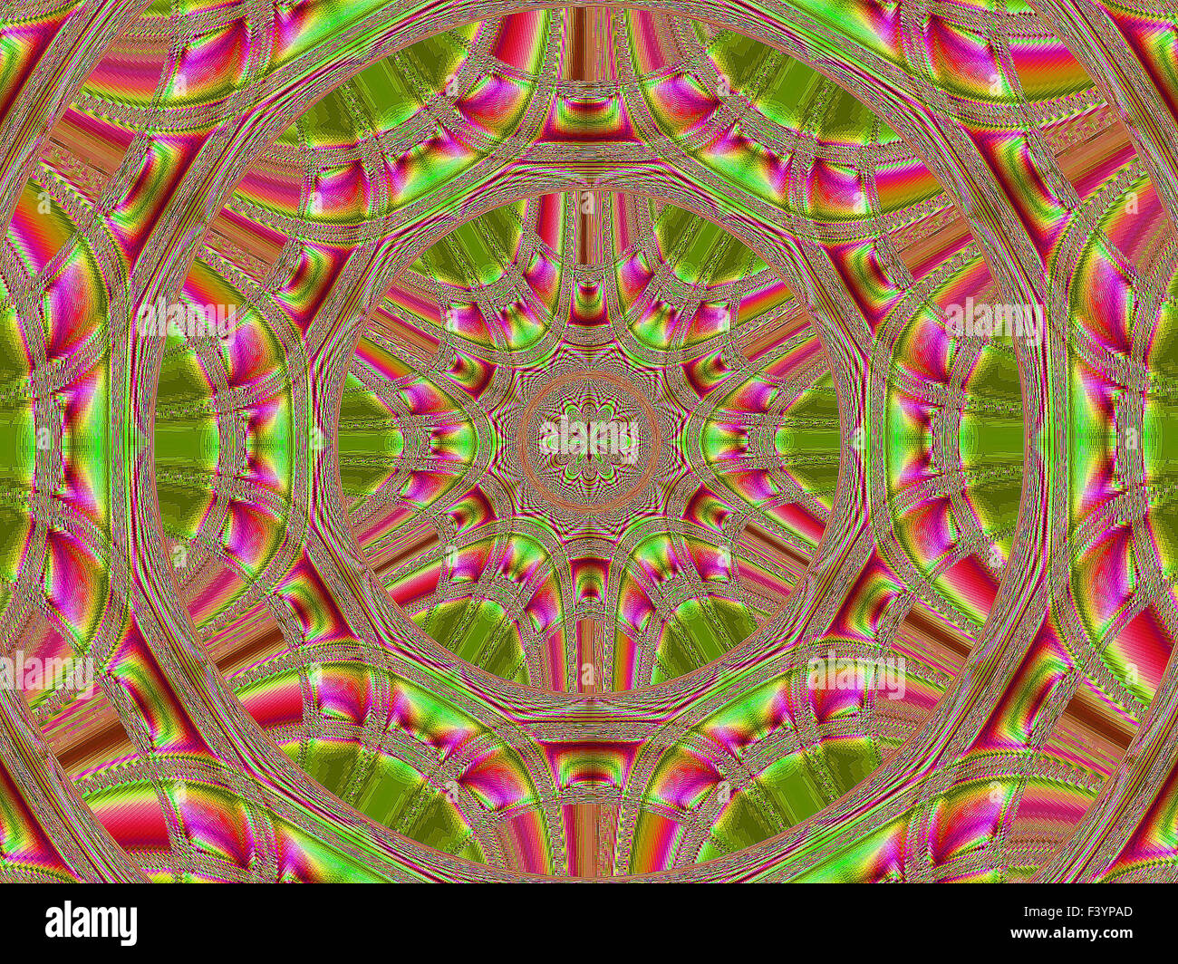 Creative background. Kaleidoscope.  A wonderful harmony of colors. A-0070 Stock Photo
