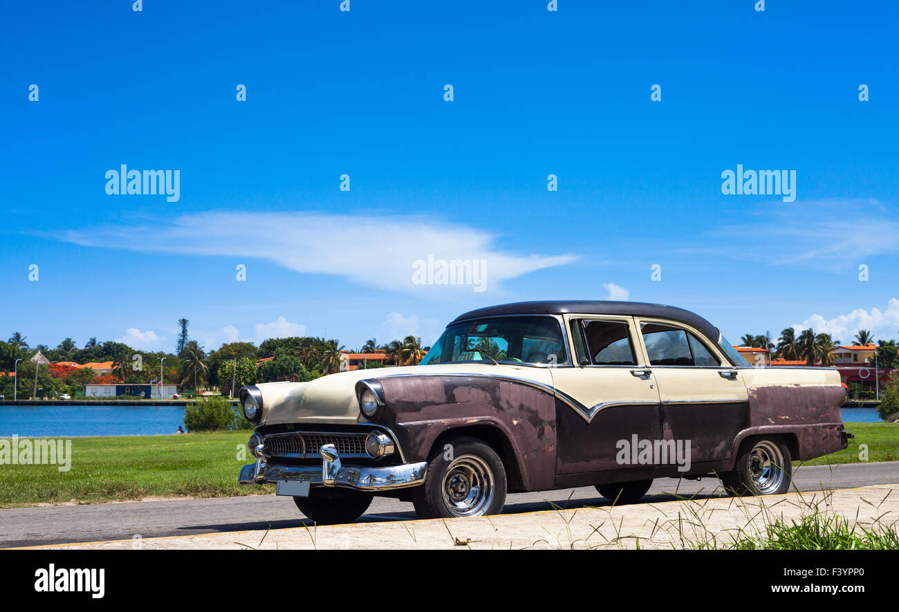 Cuba classic car 9 Stock Photo