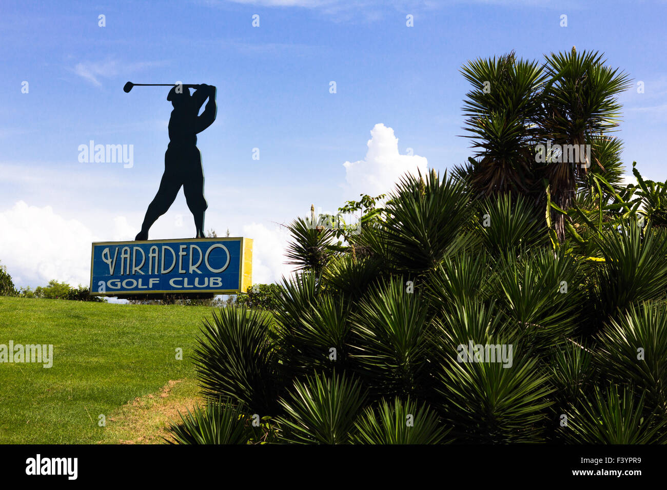 Cuba Varadero golf course Stock Photo Alamy