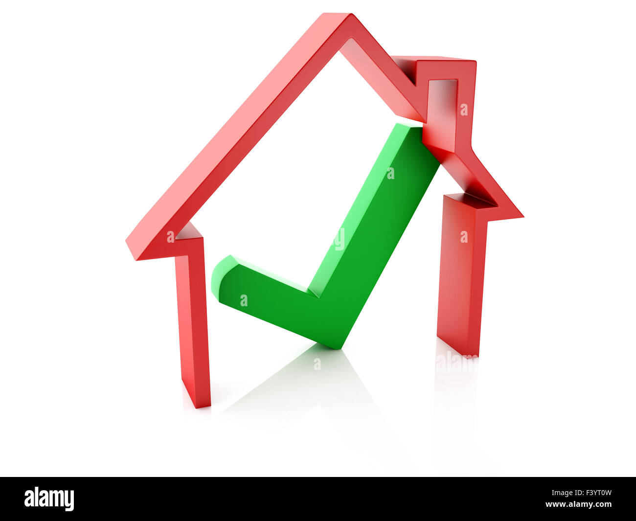 House checkmark hi-res stock photography and images - Alamy