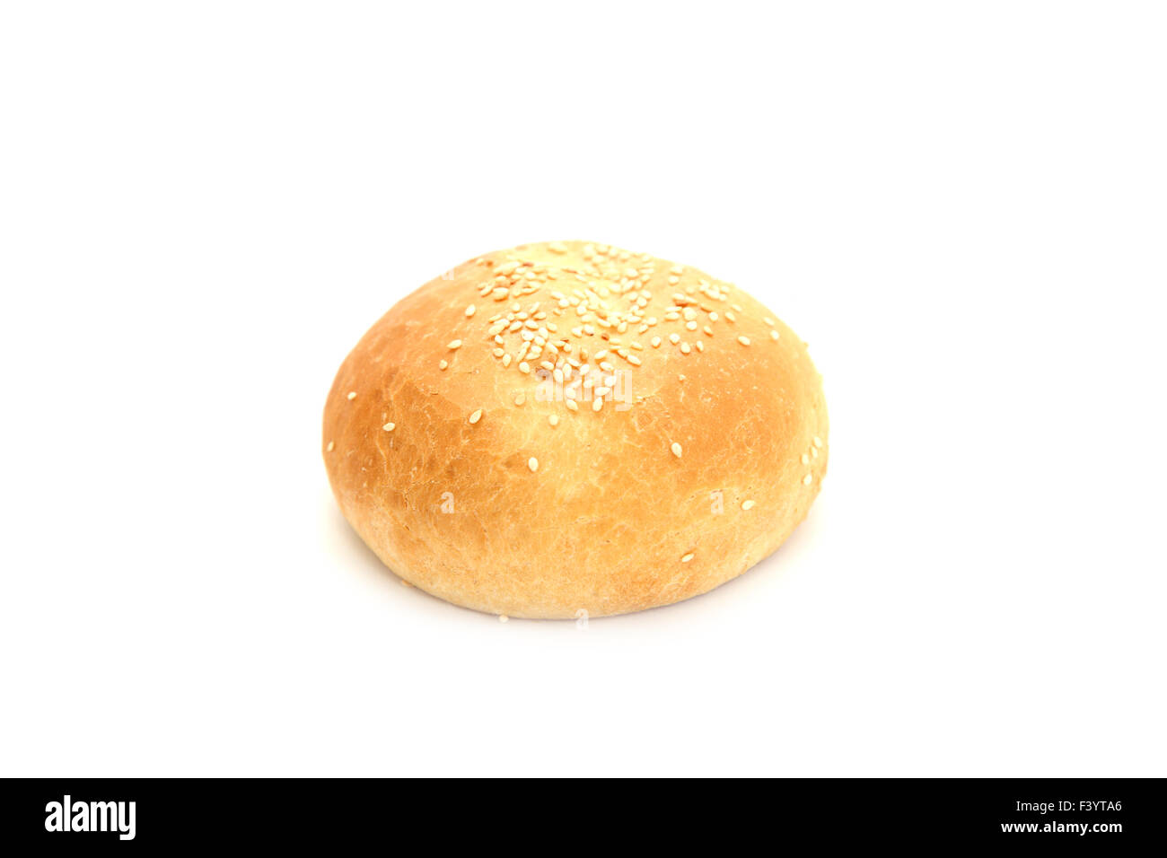bun with sesame seeds Stock Photo Alamy