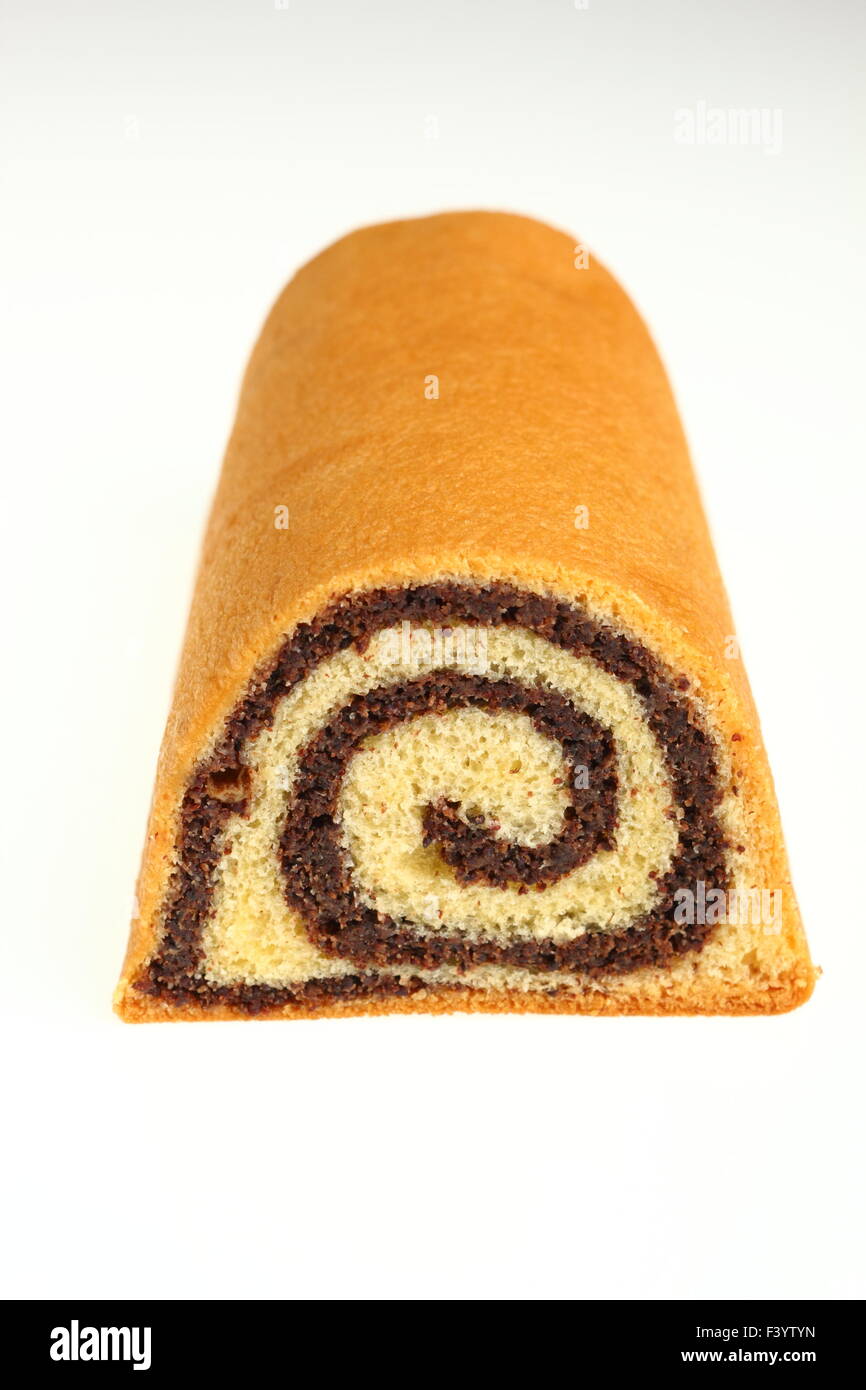 Poppy Seed Roll Stock Photo Alamy