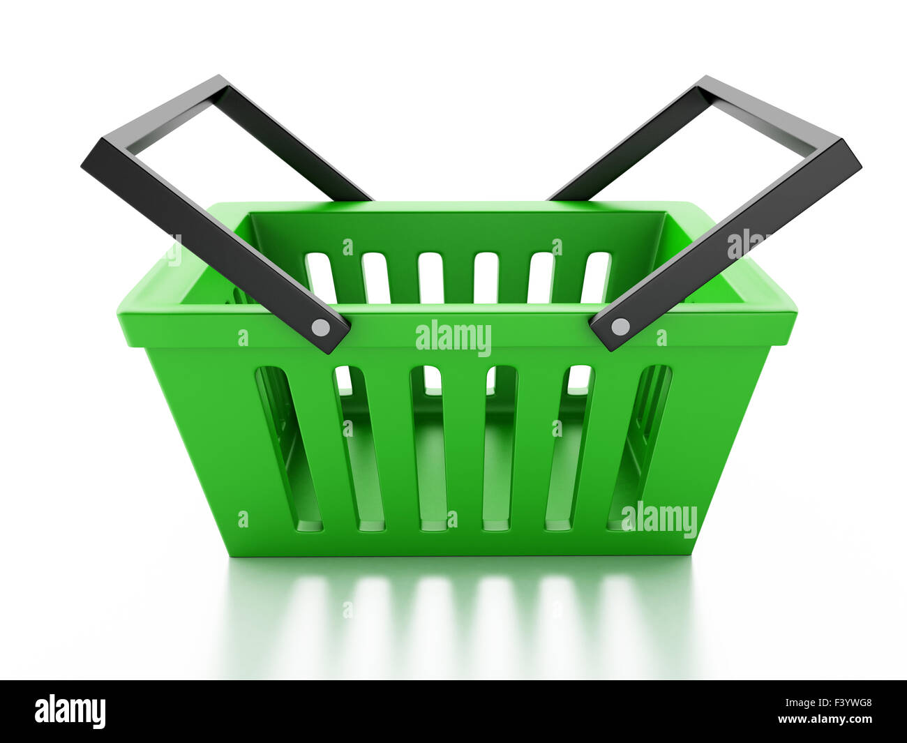 shopping basket isolated on white background Stock Photo Alamy
