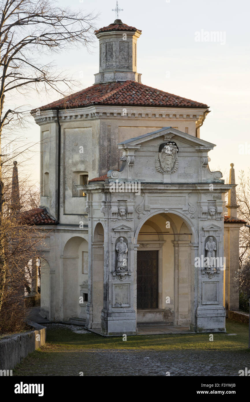 Chapel, Sacro Monte di Varese Stock Photo