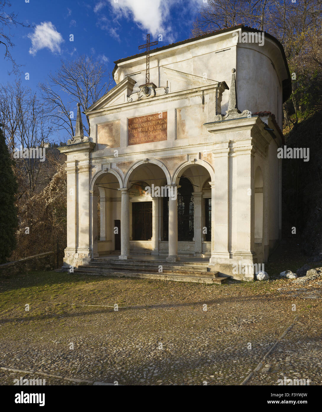 chapel, Sacro Monte di Varese Stock Photo