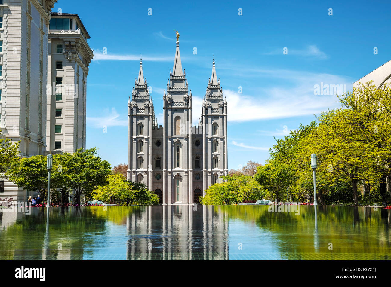 Mormons Temple in Salt Lake City, UT Stock Photo Alamy