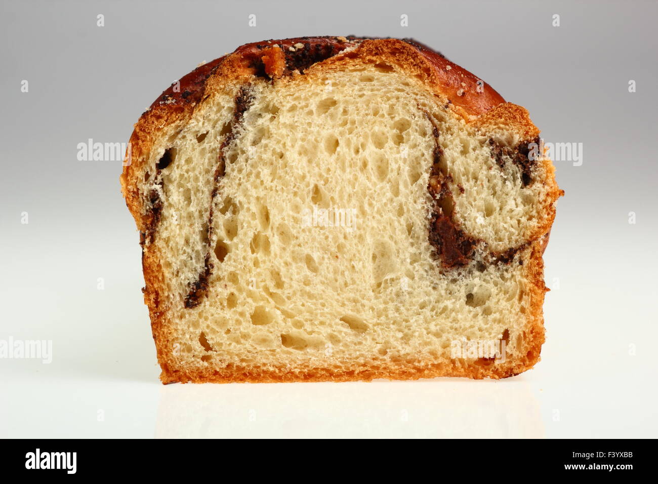 Yeast cake with poppy seed Stock Photo Alamy