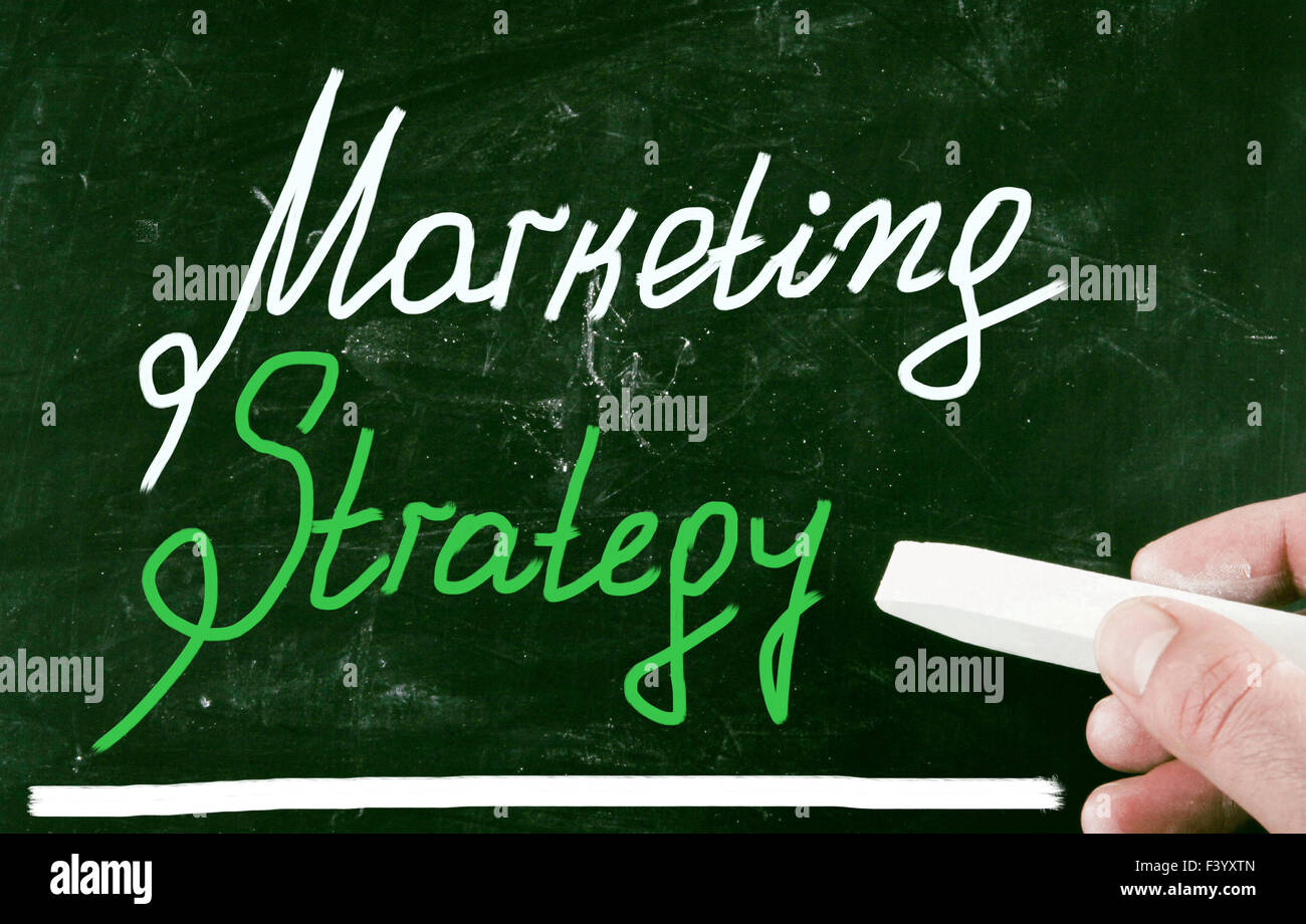 Marketing Strategy Concept Stock Photo Alamy