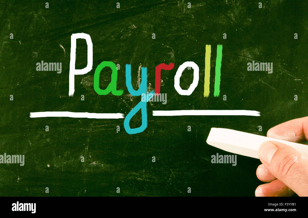 payroll concept Stock Photo