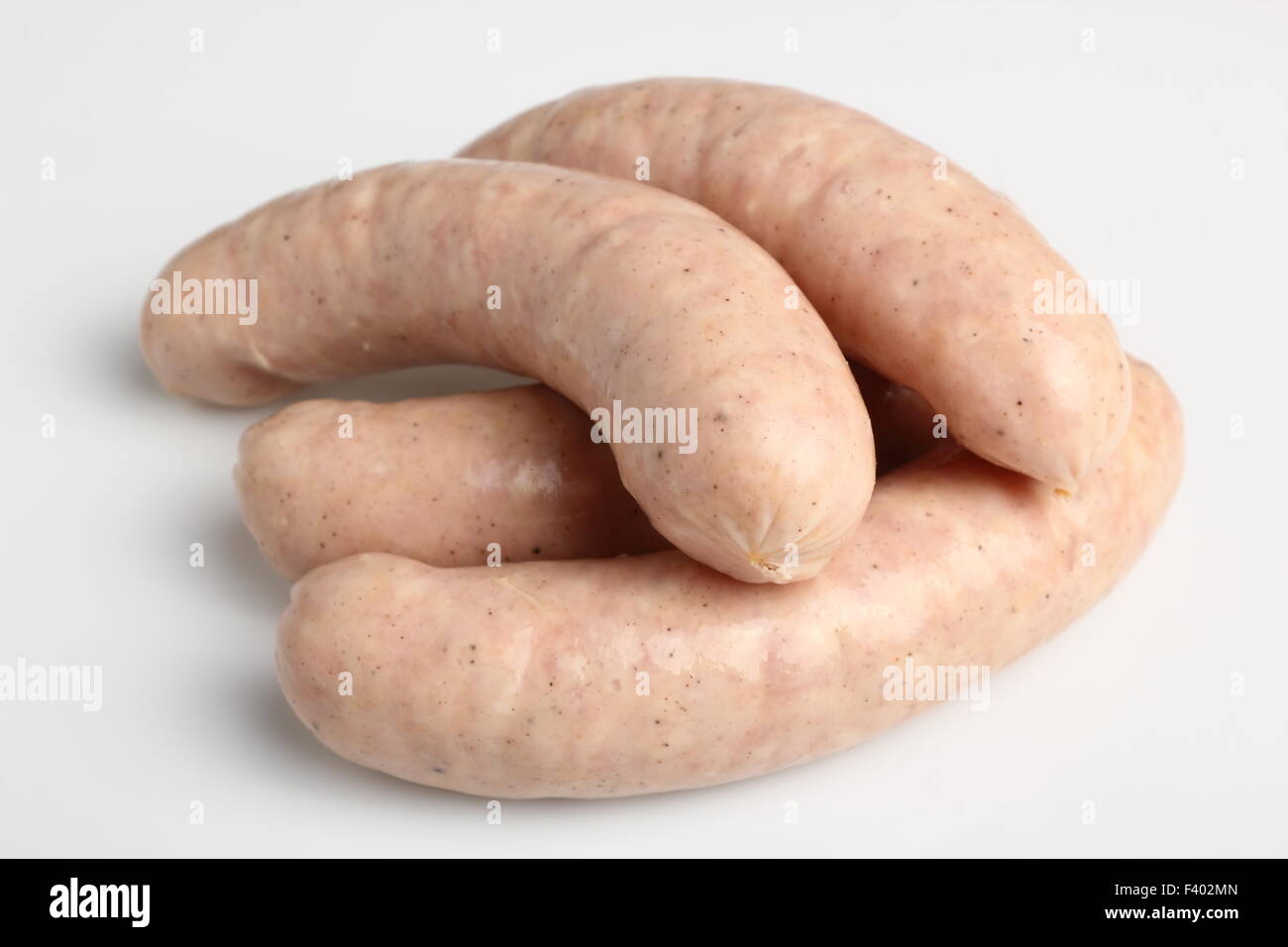 White sausage Stock Photo