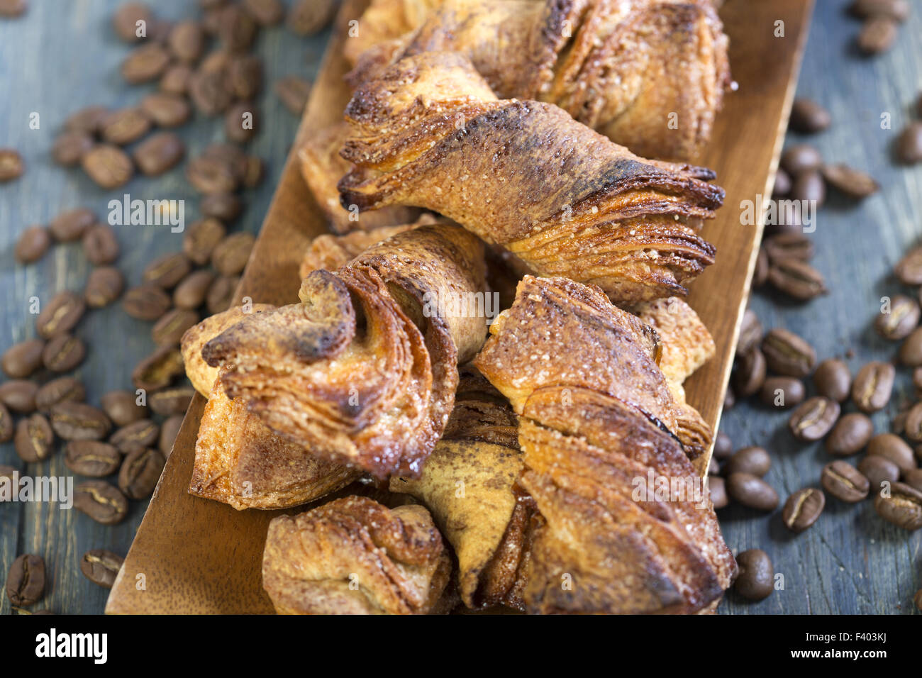 Tasty cookies with cinnamon Stock Photo Alamy