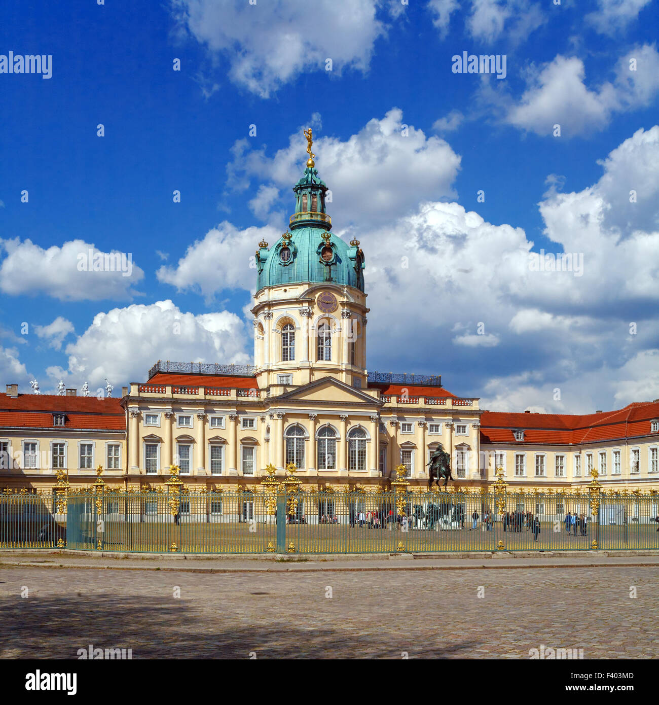 Charlottenburg Palace (1701-1712) in Berlin, Germany Stock Photo