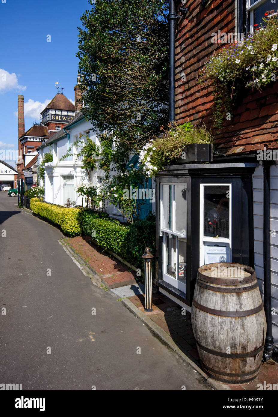 Lewes Brewery, East Sussex, England Stock Photo