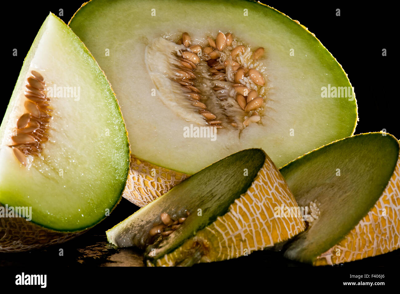 Melon with natur hi-res stock photography and images - Alamy