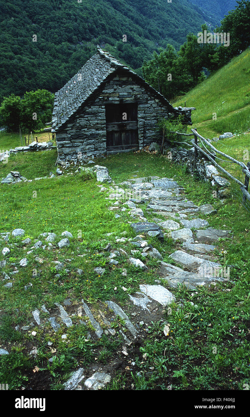 Stonehouse, Switzerland Stock Photo