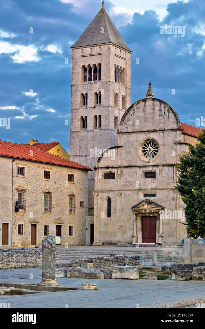 Town of Zadar historic church Stock Photo