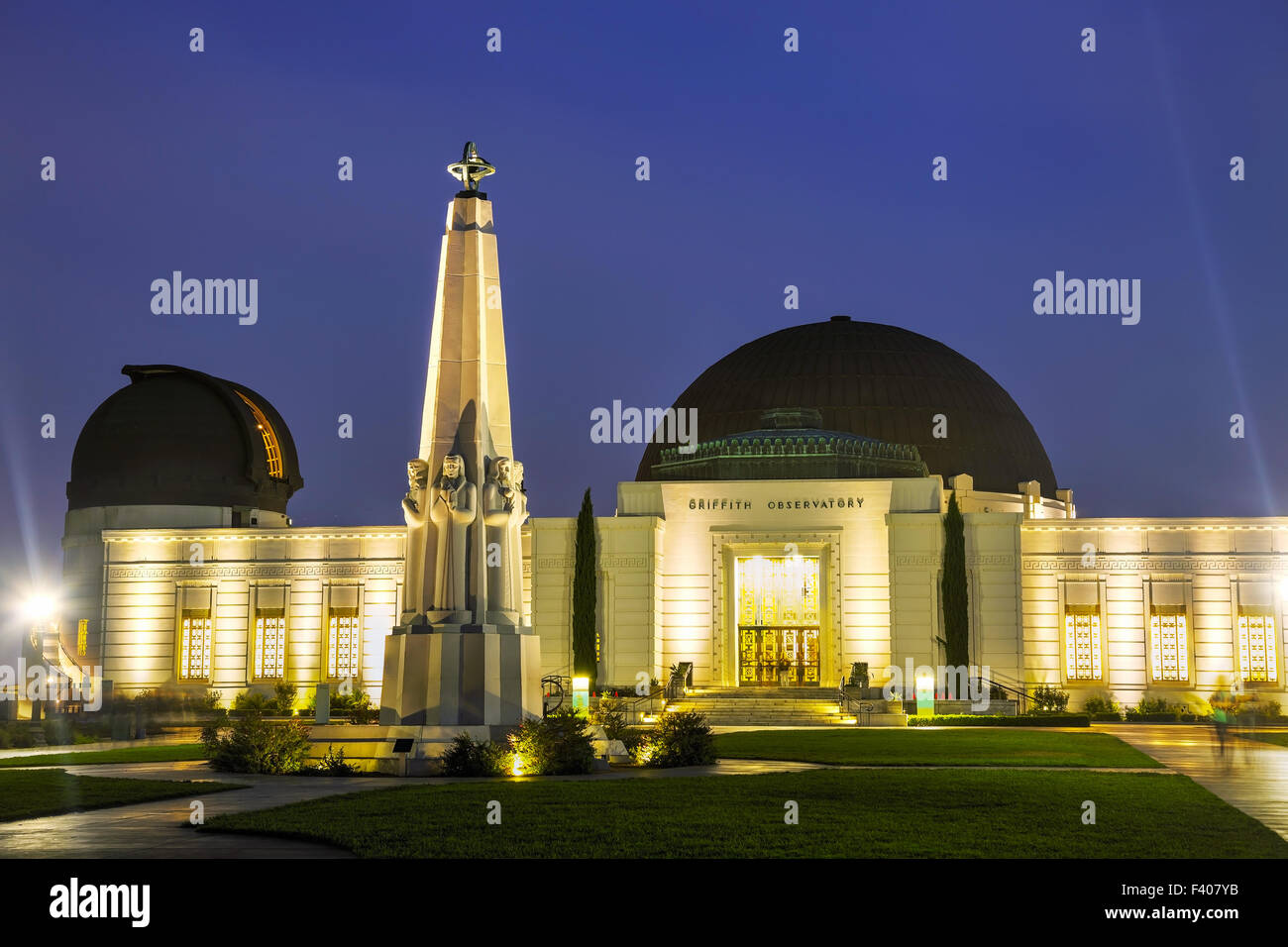Griffith observatory in Los Angeles Stock Photo Alamy