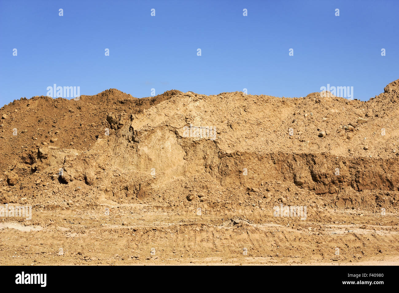 Desert skyline Stock Photo