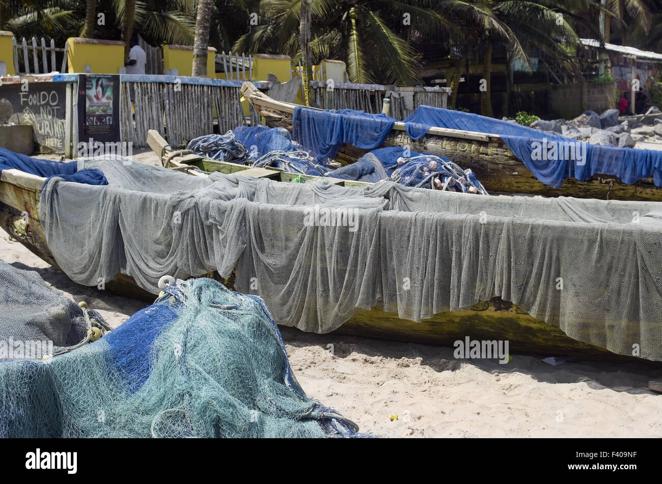 Fishing African nets Stock Photo Alamy