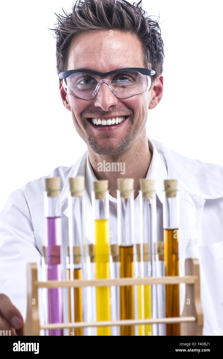 Chemist in the lab Stock Photo Alamy