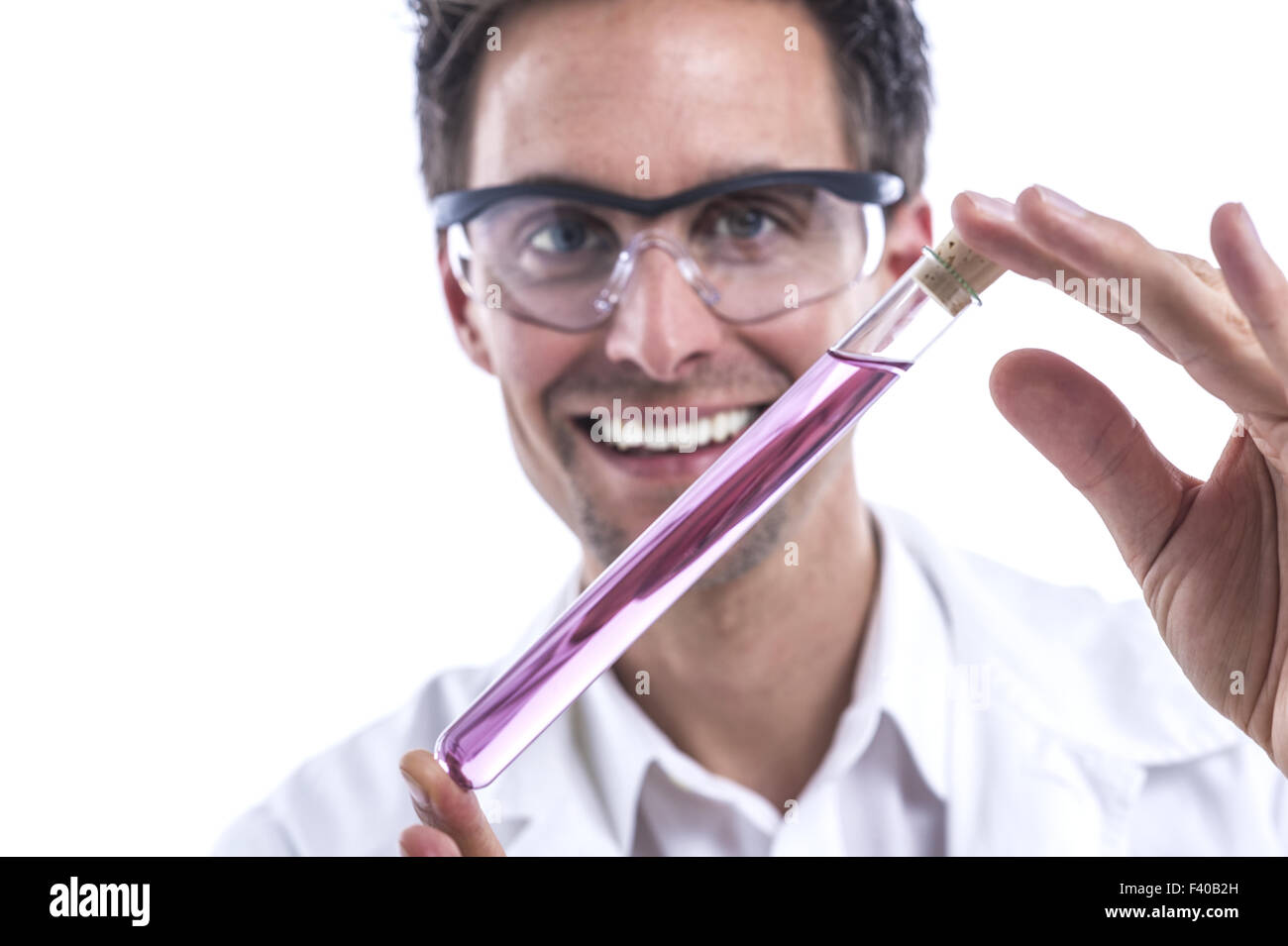 Chemist in the lab Stock Photo Alamy