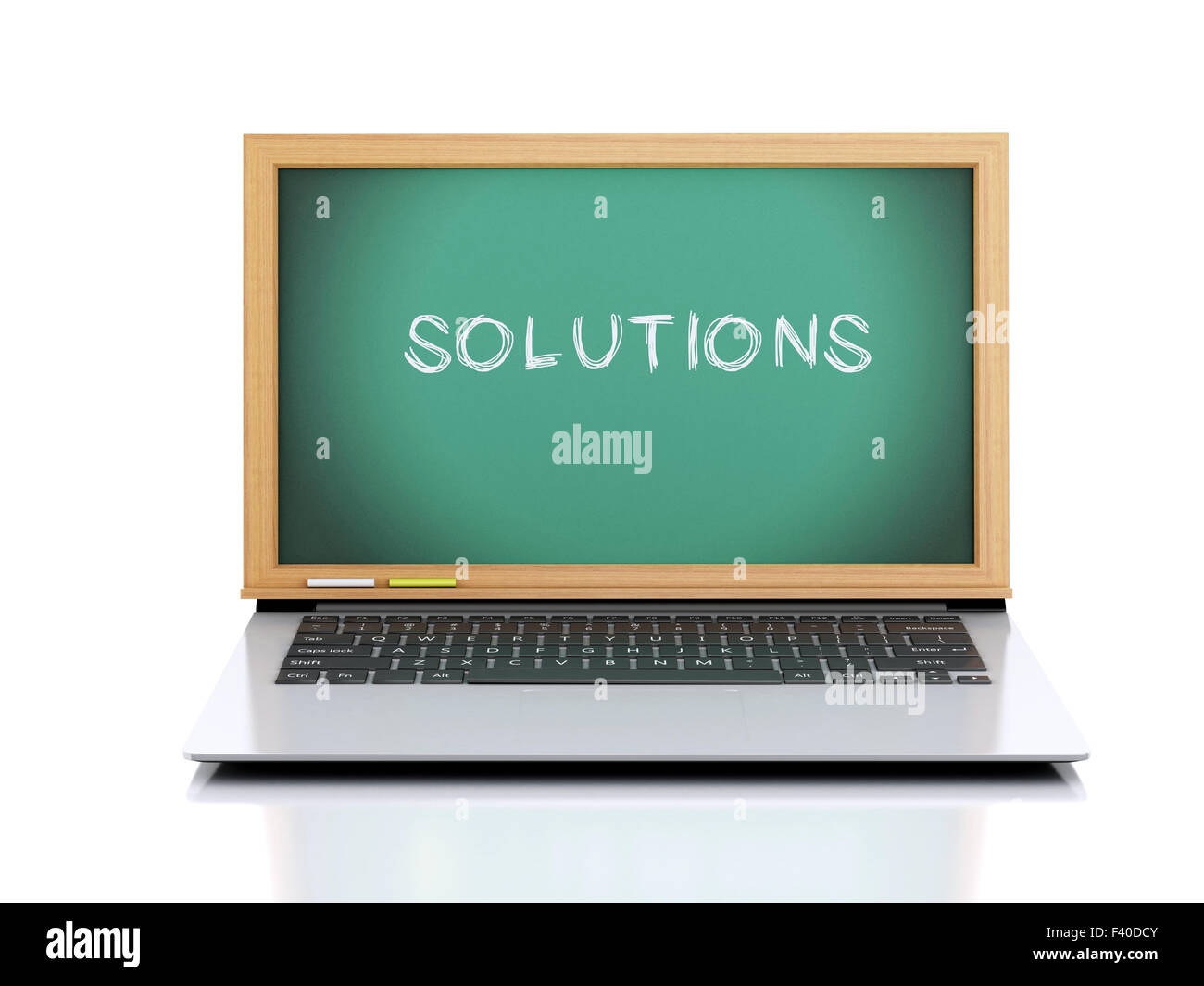 3d laptop illustration hi-res stock photography and images - Alamy
