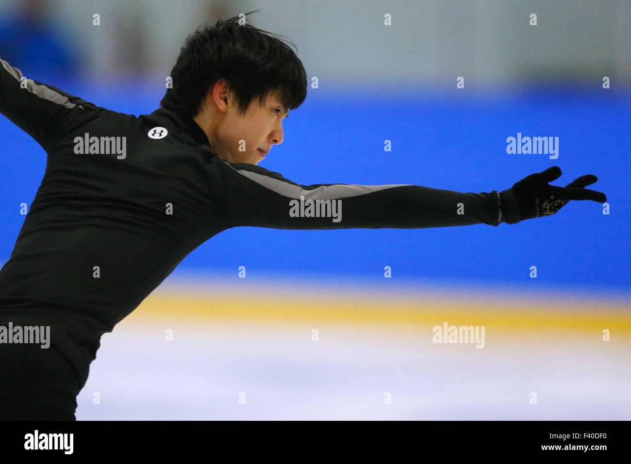 Barrie, Canada. 13th Oct, 2015. Yuzuru Hanyu (JPN) Figure Skating