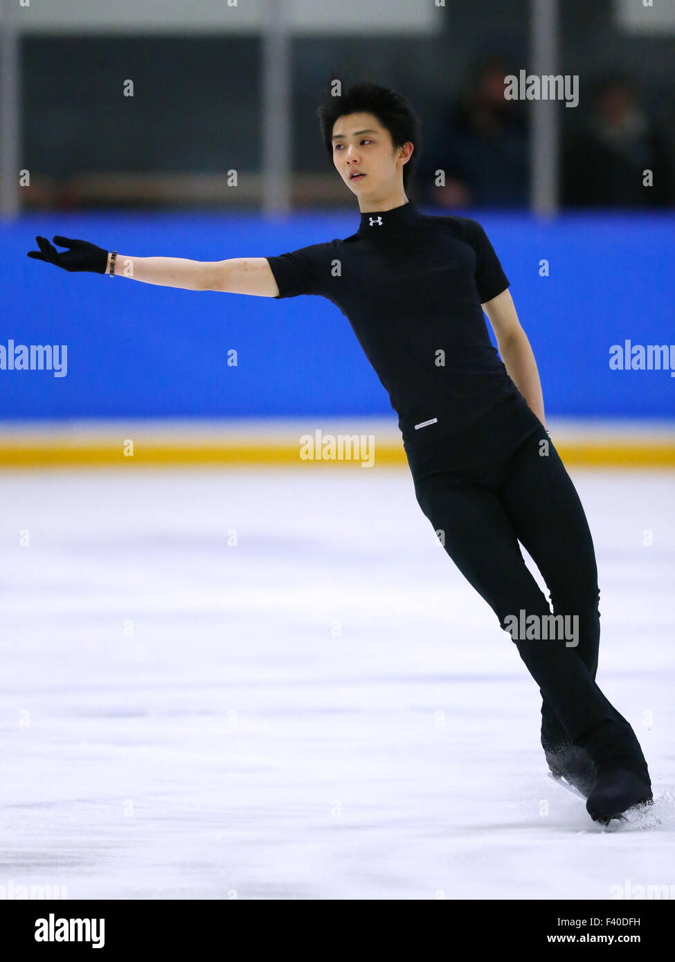 Barrie, Canada. 13th Oct, 2015. Yuzuru Hanyu (JPN) Figure Skating