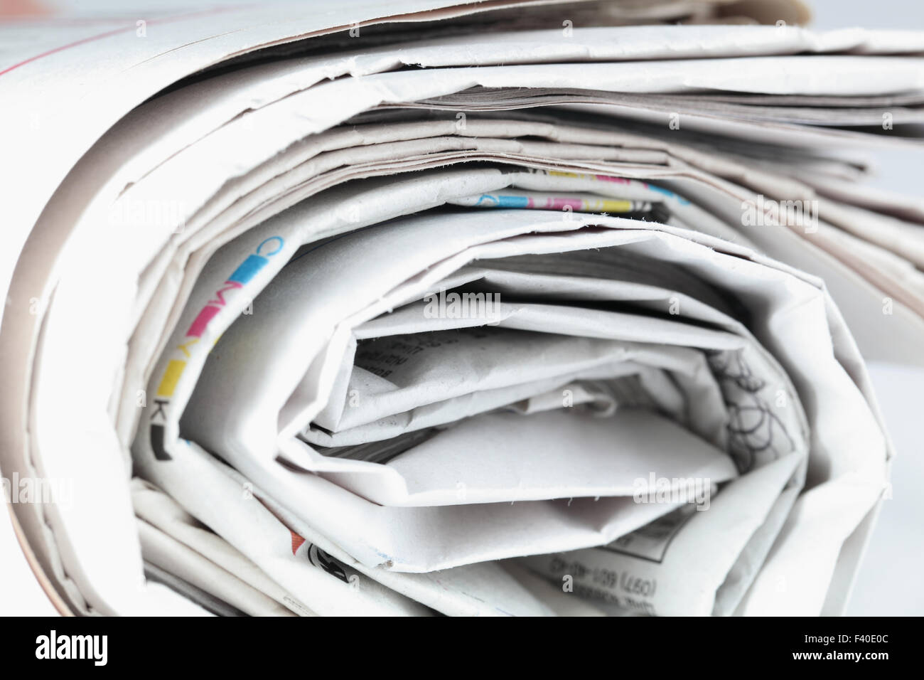 newspaper roll Stock Photo 88521452 Alamy