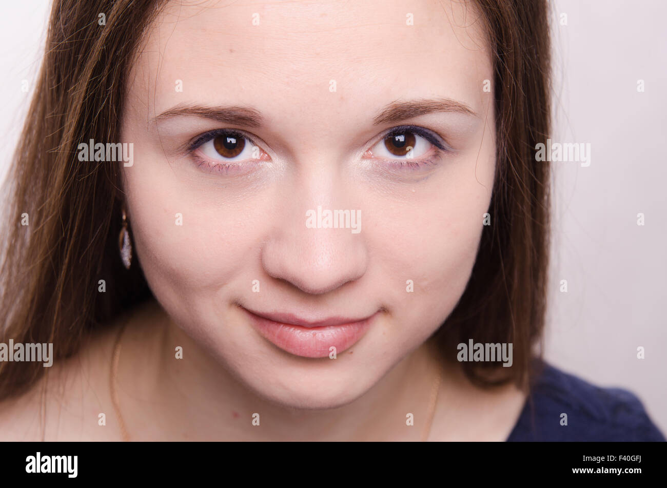 Portrait of a beautiful young model Stock Photo - Alamy
