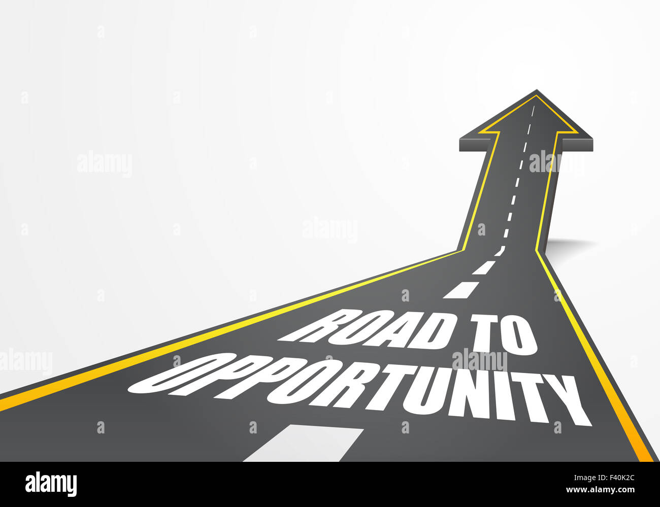 road to opportunity Stock Photo