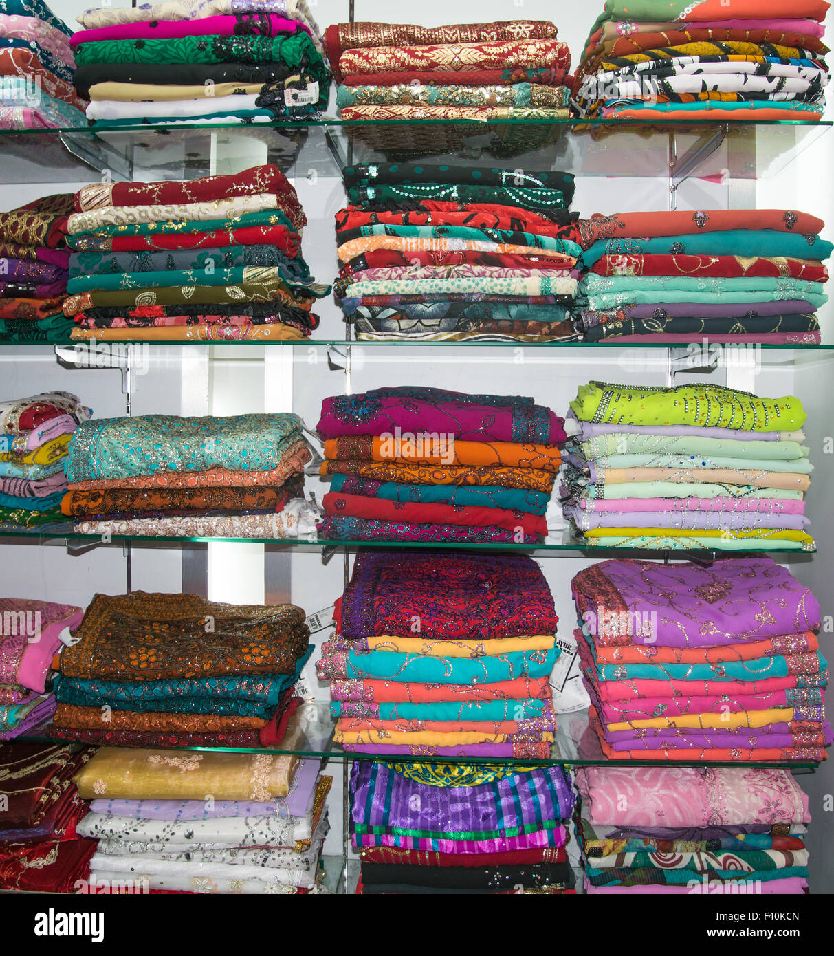 Colorful fabrics  Sri  Lanka  Stock Photo 88525717 Alamy