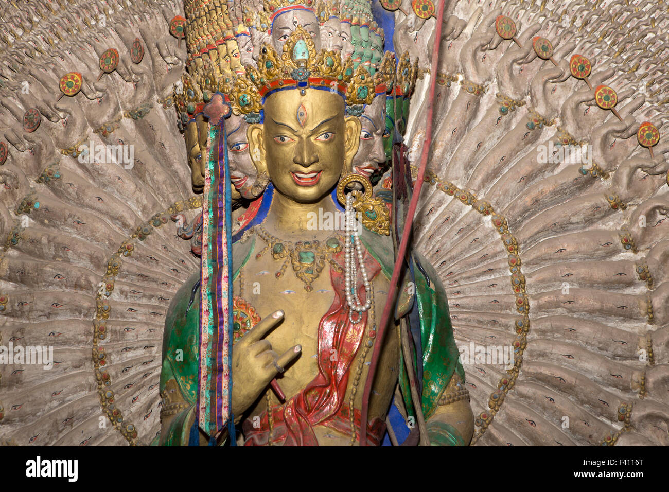 India Jammu Kashmir Ladakh Leh Palace Royal Shrine Statue Of india-jammu-kashmir-ladakh-leh-palace-royal-shrine-statue-of