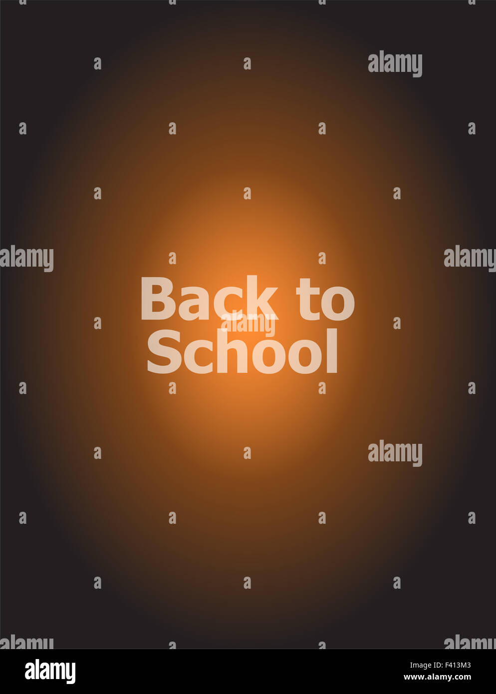 Education concept with back to school word on it Stock Photo - Alamy