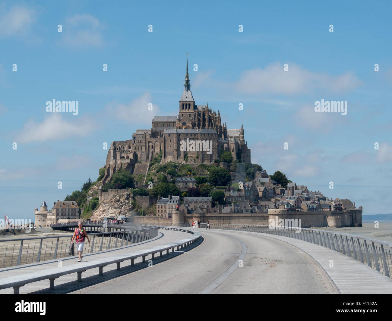 Mont saint michel bridge hires stock photography and images Alamy