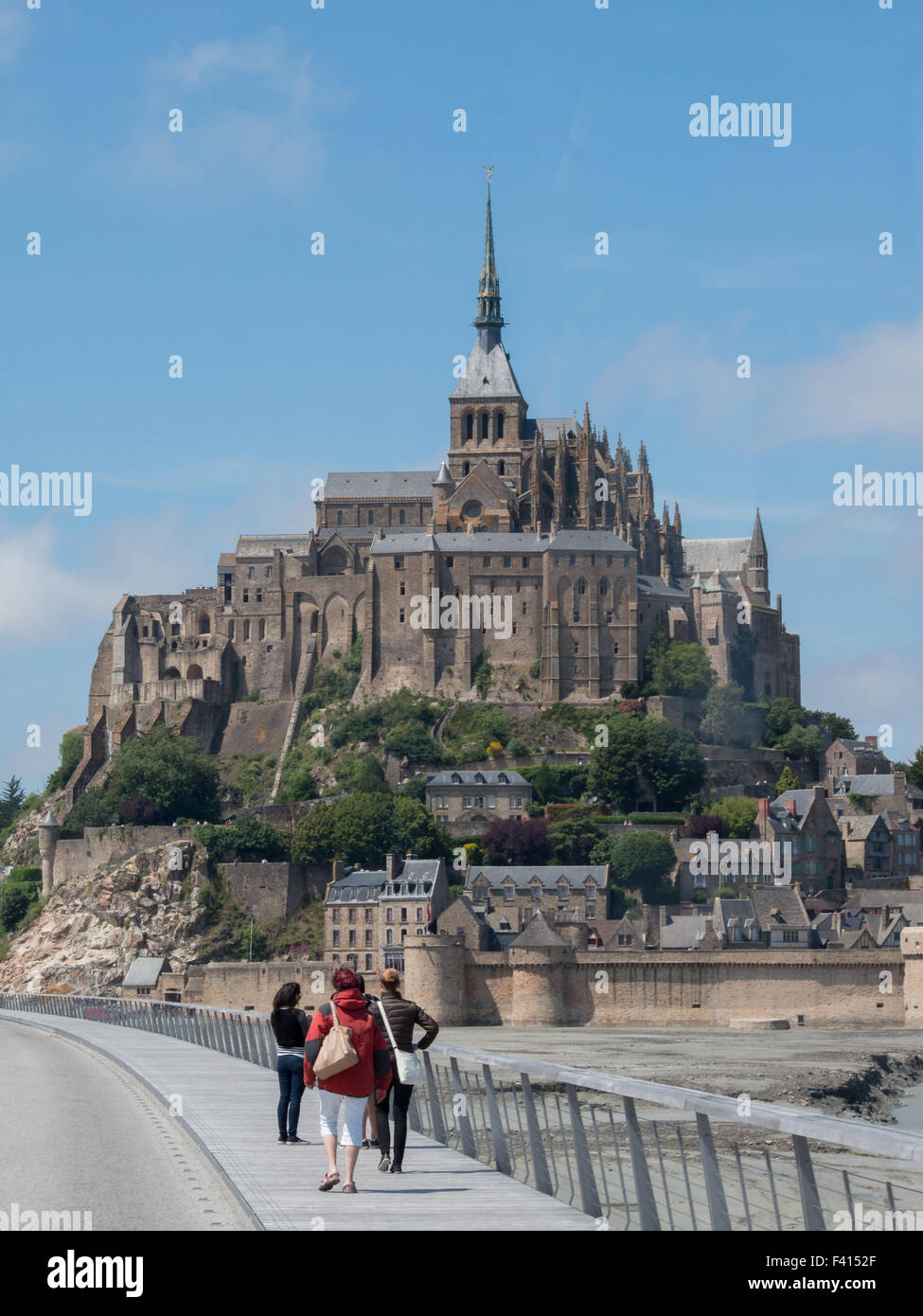 Bridge mont saint michel hires stock photography and images Alamy