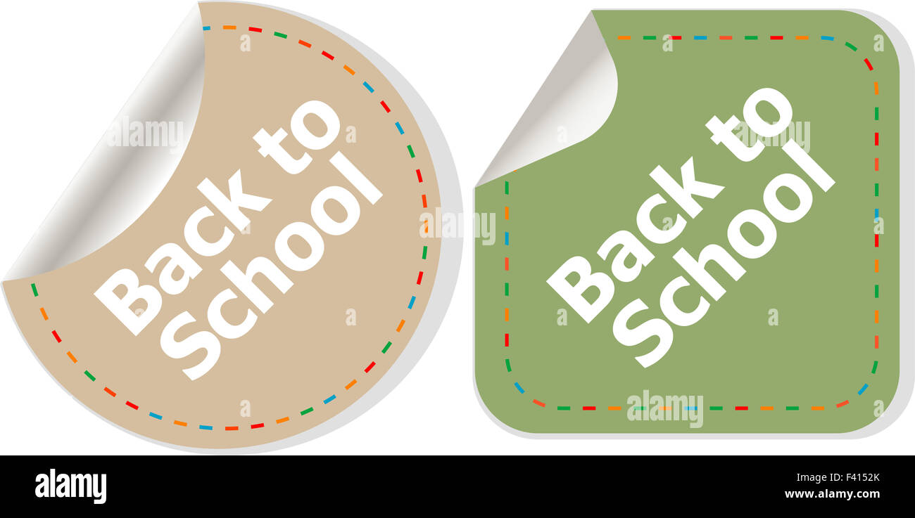 Back school stamp sign seal hi-res stock photography and images - Alamy