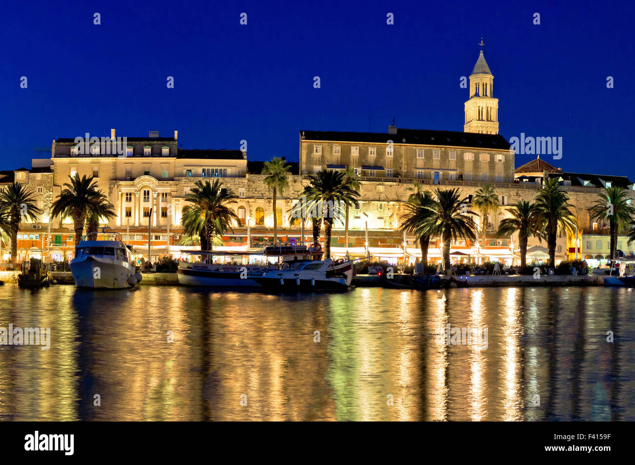 Amazing Split waterfront evening panorama Stock Photo Alamy