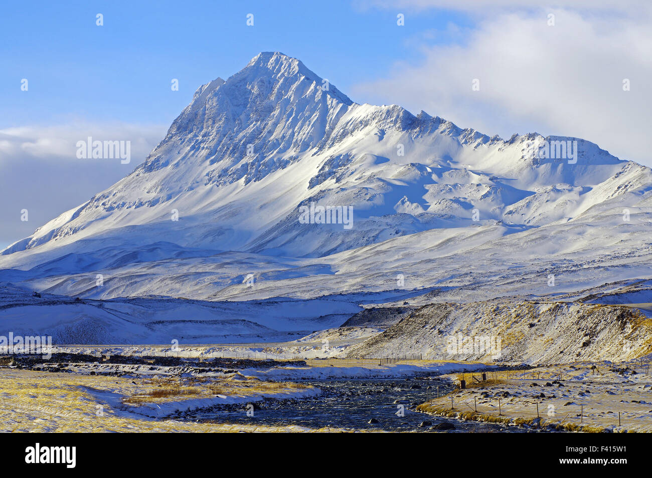 Untouched mountain scenery Stock Photo