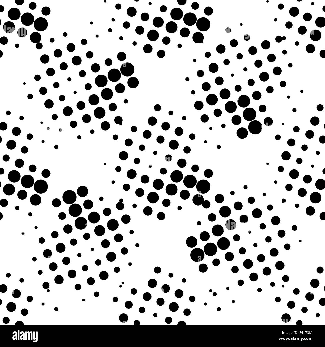 Seamless white and black pattern. Stock Photo