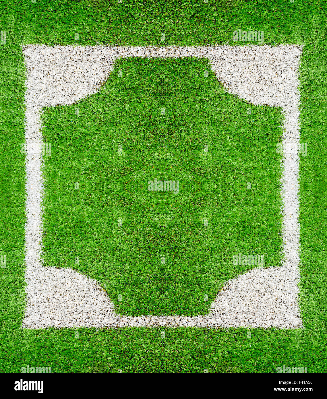 square frame on grass ground Stock Photo Alamy