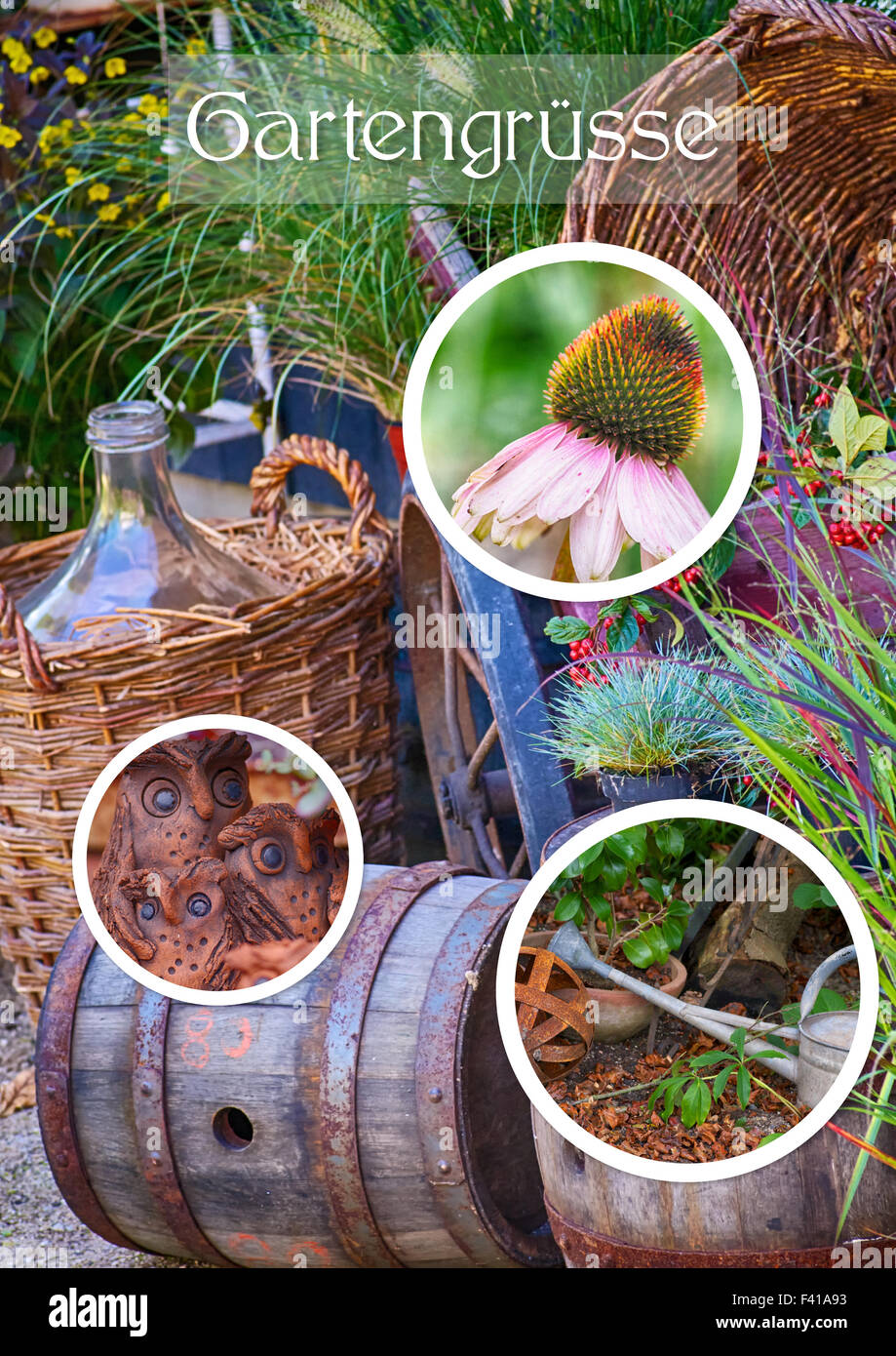 Garden decoration Stock Photo