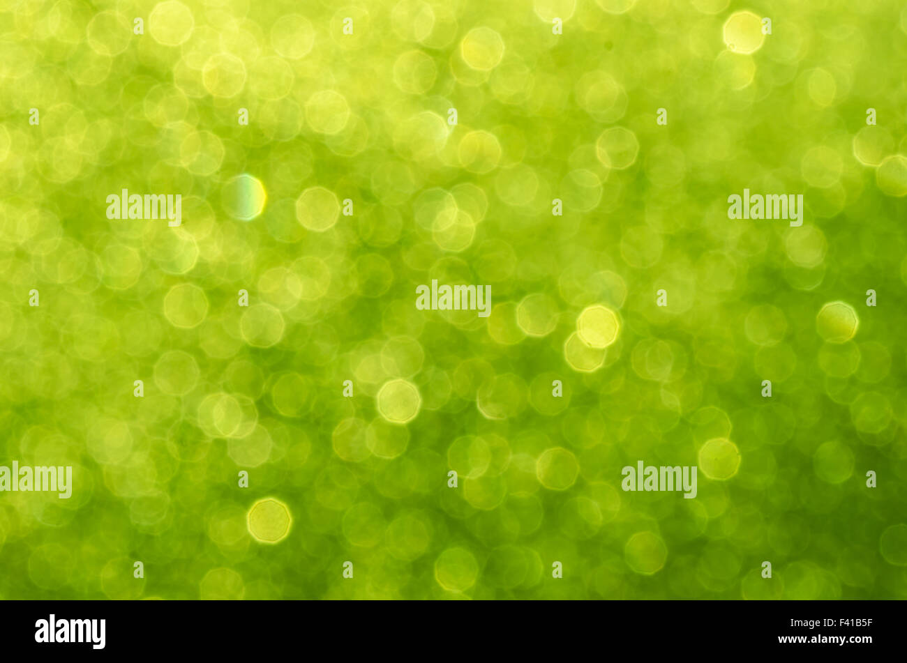 green abstract blurred bokeh lights background Stock Photo - Alamy