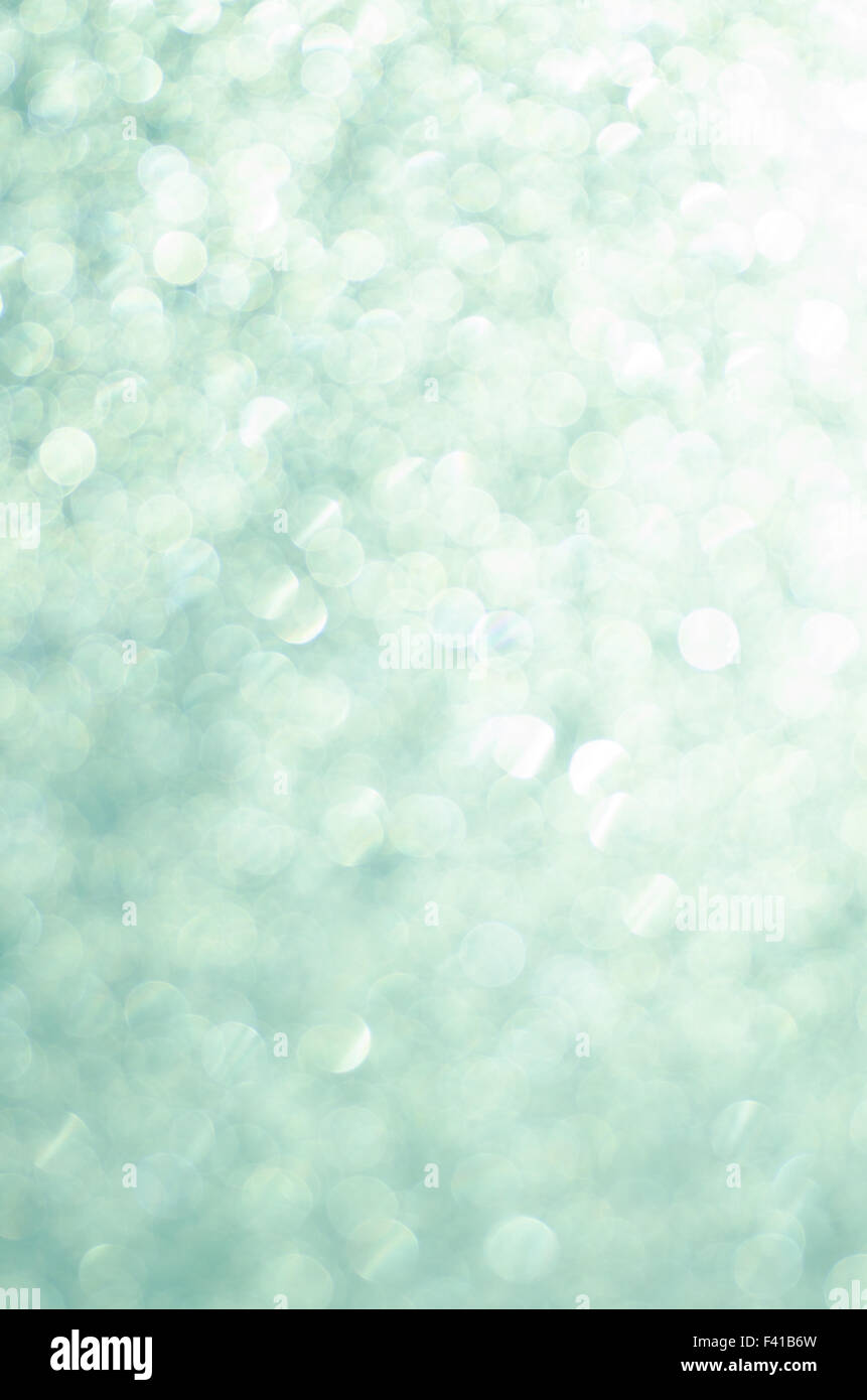 blue abstract blurred bokeh lights background Stock Photo - Alamy