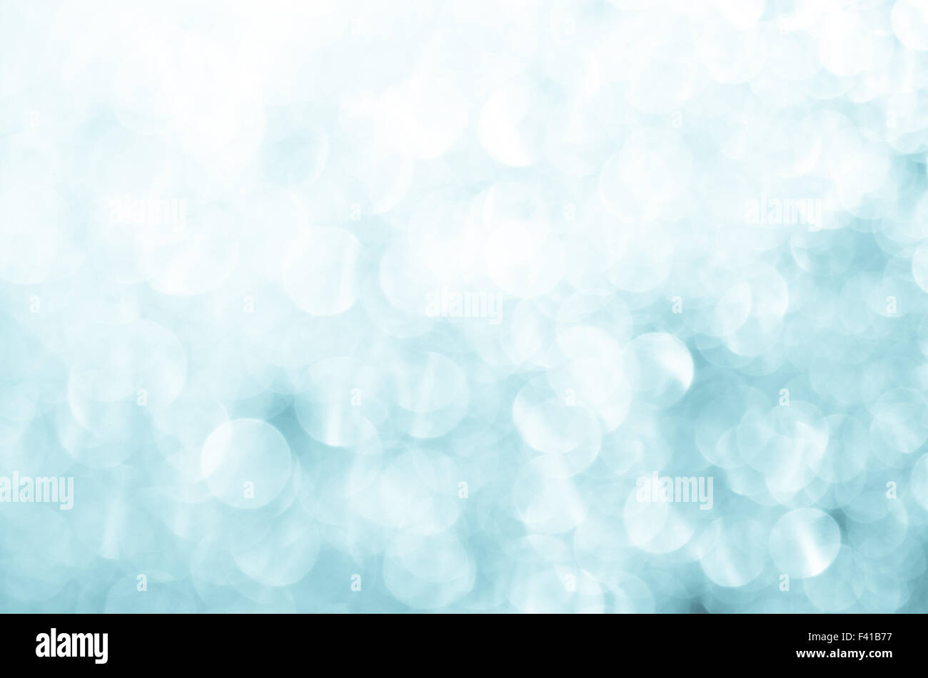 blue abstract blurred bokeh lights background Stock Photo - Alamy